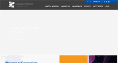 Desktop Screenshot of generationscc.com