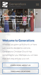 Mobile Screenshot of generationscc.com