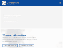 Tablet Screenshot of generationscc.com